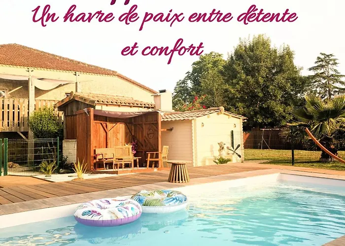 L\'Echappee Huroise, Piscine Et Spa Privatifs